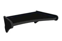 Masa centrala bord camion compatibila cu Scania 4 (01.1995-12.2004), Negru cu cusatura albastra