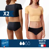 2x Slip de baie menstrual pentru adolescenți - Flux Mediu