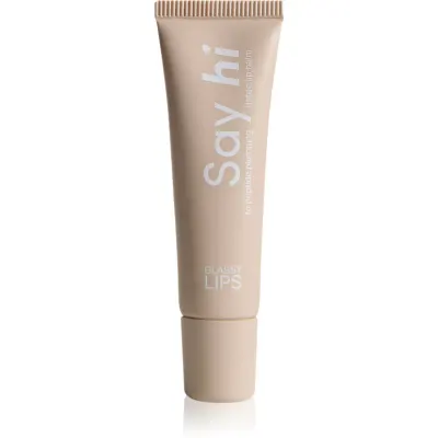 Say Hi Glassy Lips balsam de buze colorat cu peptide culoare Coral 10 ml