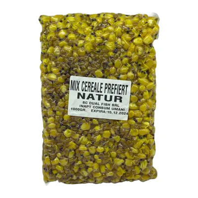 Porumb Prefiert vidat, aroma de NATUR, 1 kg, Dual Fish