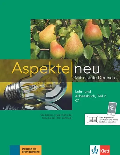 Aspekte neu C1 Lehr- und Arbeitsbuch 1, Teil 2 - Paperback brosat - Helen Schmitz, Tanja Sieber, Ute Koithan