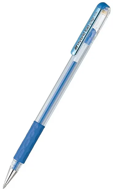 Roller Pentel - Hybrid Metal K 118 M - 0.8mm, albastru