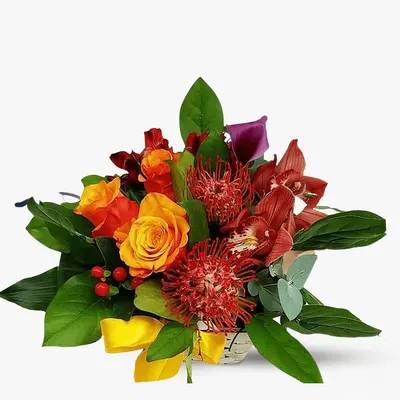 Cos cu flori - Fiori de flori