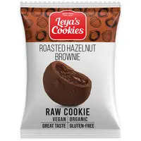 Brownies organice, alune de pădure prăjite, 25 g, Leya