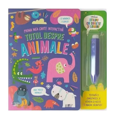 Totul despre animale. Prima mea carte interactivă - Board book - ***