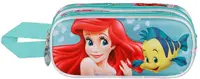Penar școlar 3D Karactermania Ariel - Sea, 2 fermoare