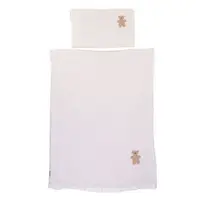 Husa pilota si fata de perna Childhome 100x140 cm, Jerse Muselina Tedy