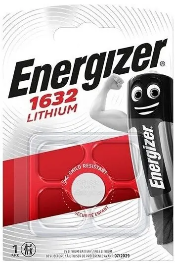 Baterie litiu Energizer – CR1632, 3V, 1 buc.