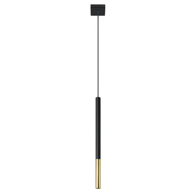 Lampa suspendata MOZAICA 1 negru/auriu