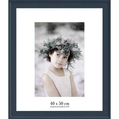 Ramă foto de perete Styler Malaga, 47 x 57 cm, albastru