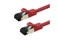 Cablu de retea RJ45 S/FTP Cat.8 (Class I) LSOH 3m Rosu, Value 21.99.1813