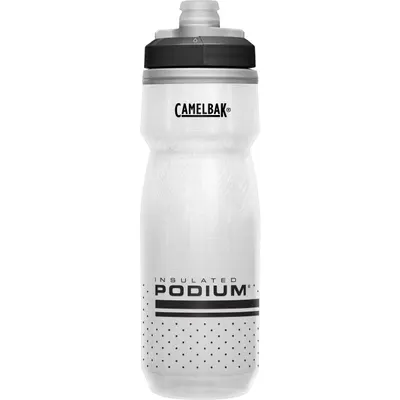 Bidon na rower Camelbak Podium Chill 620 ml - white/black