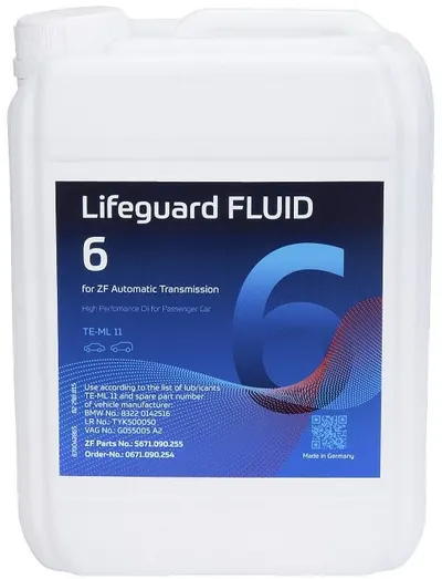 Ulei transmisie automata ZF LifeGuard Fluid 6 S671.090.253, volum 20 litri 20L