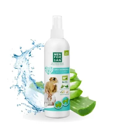 Menforsan Spray Antiscarpinat cu Aloe Vera pentru Caini si Pisici 250 ML
