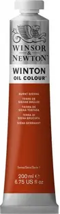 Vopsea de ulei Winsor & Newton Winton - Siena Roast, 200 ml