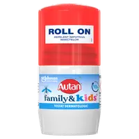 Roll-on lotiune repelent impotriva insectelor Family&Kids, Autan | 50 ml