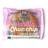 Cookie cu vanilie si ciocolata bio 50g Kookie Cat