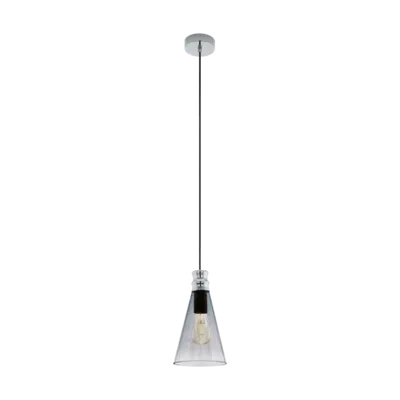 Lampa suspendata FRAMPTON 1 nickel-nero 220-240V,50/60Hz