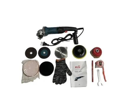 Polizor Unghiular 125mm cu Reglaj Turatie 3000-11000rpm si Accesorii, 3000W, Model Verde CMP1161V, Blocare Ax, 6 Trepte Viteza, Maner Lateral Reglabil