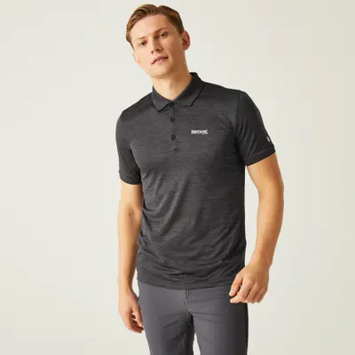Funktionsshirt Remex II Wandern/Outdoor/Trekking Herren Ash Atmungsaktiv REGATTA