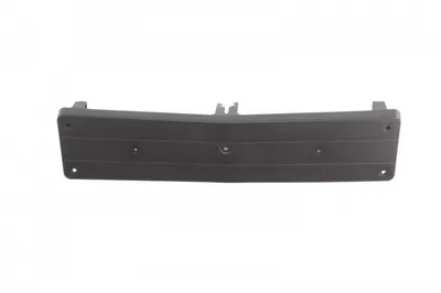 Suport numar Fata (plastic, negru) potrivit MERCEDES S (W221, V221) 10.05-12.13 10.05-06.09
