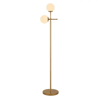Lampadar Squid Lighting Kruva, înălțime 174 cm, auriu