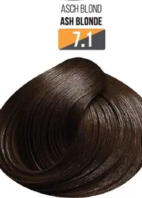 Vopsea Profesionala Fara Amoniac EVOQUE USA, Nuanta 7.1 ASH BLONDE - Cu Ulei de Argan si 12 Aminoacizi, 100 ml - Evoque