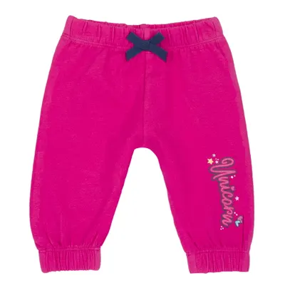 Pantaloni de trening Chicco pentru bebe, Ciclamen cu model, 00009-69MFCO