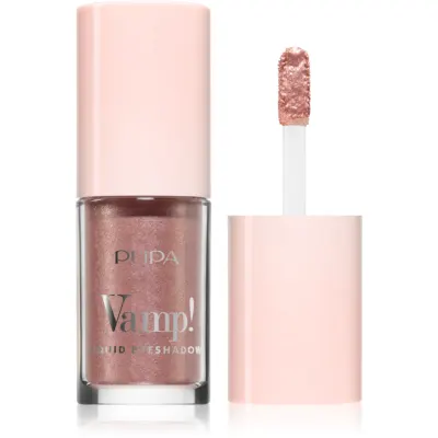 PUPA Milano Vamp! Liquid Eyeshadow lichid fard ochi culoare Golden Rose 4 ml