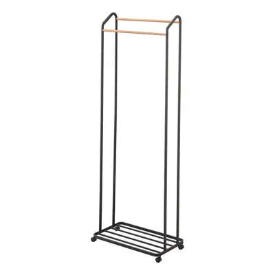Suport pentru haine negru cu roți din metal Tower – YAMAZAKI