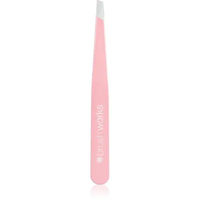 Brushworks Precision Slanted Tweezers pensete cu varfurile tesite 1 buc