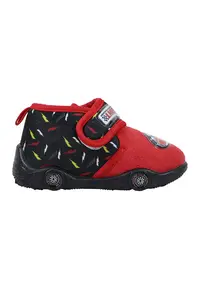 Pantofi cu velcro si Lightning McQueen - Rosu/Negru/Galben
