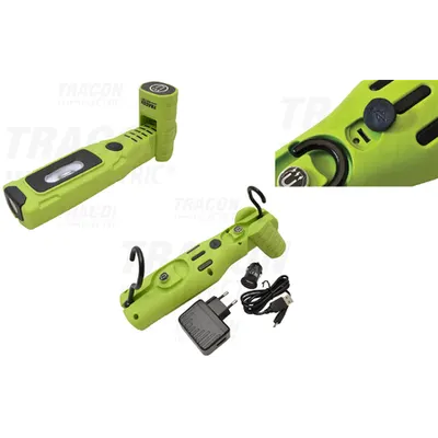 Lanterna LED cu acumulator STLM4W 3/1 W, 6000K, 3,7V, 2200mAh, 300/100 lm, IP44, 3 h