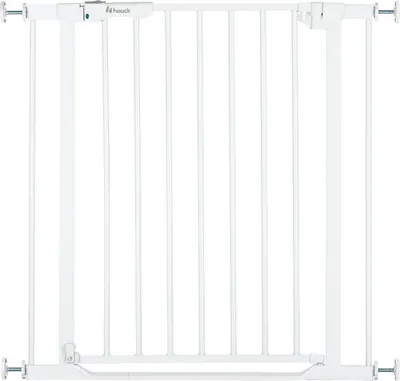 Barieră de siguranță pentru ușă Hauck - Clear Step Autoclose 2, albă