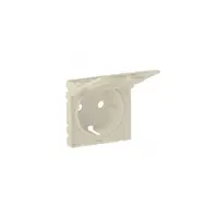 Capac Valena Life - 2P+E priza - German standard - cu flap - ivory