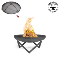 Pachet Vatra SANTIAGO 60 cm cu capac antiscantei