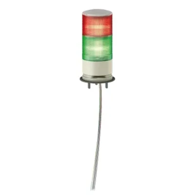 Harmony XVG, Coloana de semnalizare, 2 Unitati RV, 24V, LED, BUZ, Montaj baza