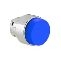 Push-Push Button Actuator, Ø22mm 8lm Metal Series, Extended, Blue