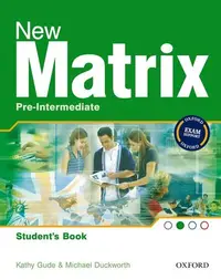 New Matrix Pre-Intermediate Student's Book- REDUCERE 50%