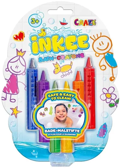 Pasteluri de baie Craze - Multicolor, 6 bucati