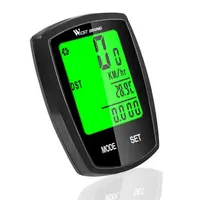 Ciclocomputer ciclism led cronometru negru