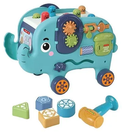 Jucărie interactivă cu sorter Junca - Elefant