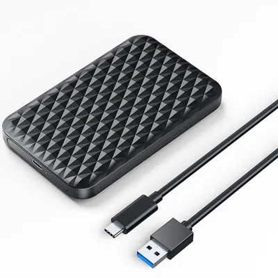 Rack Orico 2520C3-V1 pentru HDD / SSD SATA 2.5inch, USB-C, Negru