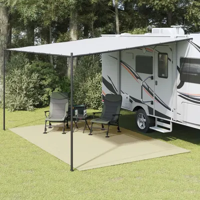 Gossi covoras de camping, crem, 5x3 m