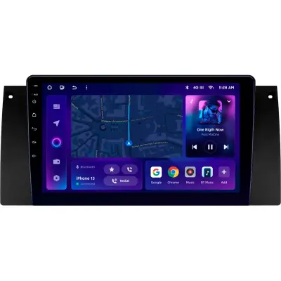 Navigatie Auto MOSS M2 BMW Seria 5 E39 1995-2003 4+64GB 9" IPS Octa-core 1.6Ghz, Android 4G Bluetooth 5.1 DSP