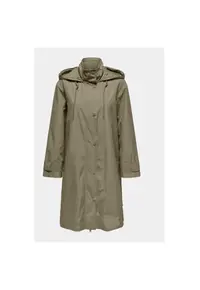 Geaca parka dama - 303387518 - Poliester - Verde - Verde