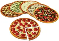 Trusă educațională Learning Resources - Pizza magnetice cu fracții pentru aritmetică, 6 buc