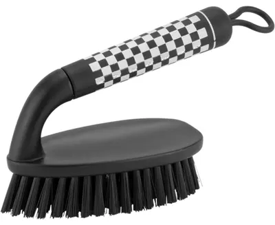 Perie tip fier de călcat Horecano Home, cu mâner, design șah