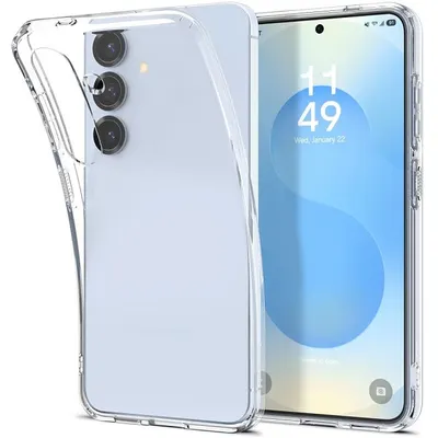 Husă Spigen - Liquid Crystal, Galaxy S25 Plus, transparent