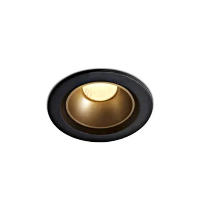 Siro LED 7W, 560lm, 3000K, 230V, IP20, 45°, negru